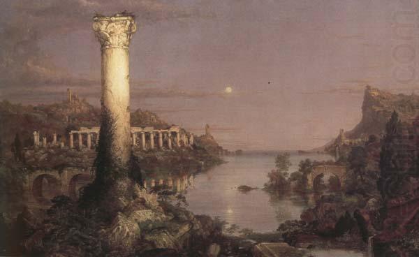 Thomas Cole The Course of Empire:Desolation (mk43) china oil painting image